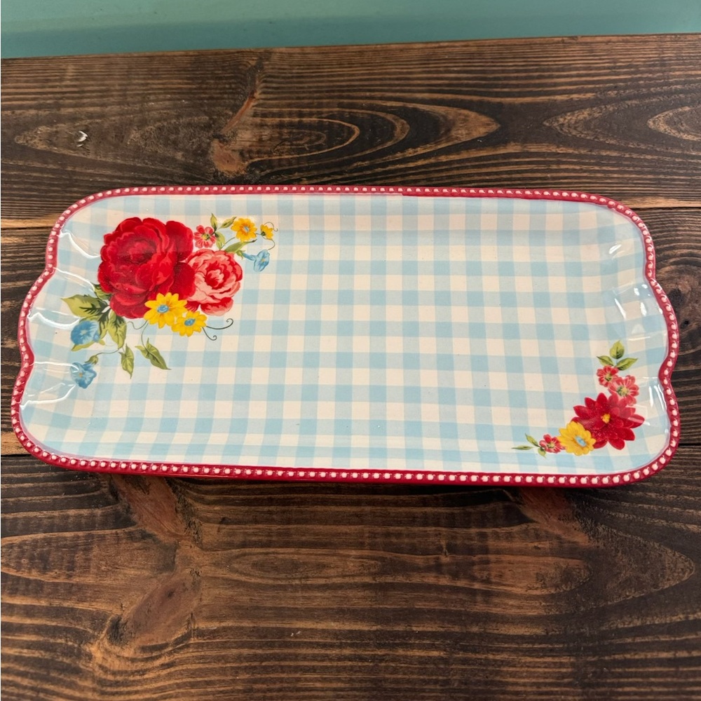 Pioneer woman platter